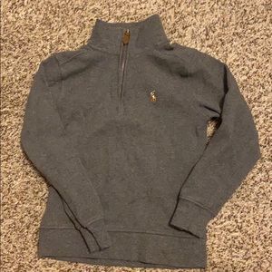 Polo Ralph Lauren half zip sweater shirt size 4